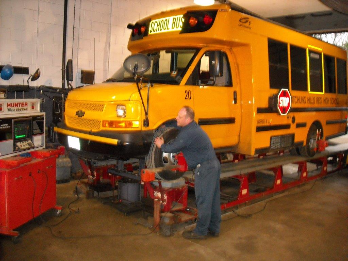 Bus and emergency vehicle wheel alignments Plainfield NJ